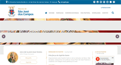 Desktop Screenshot of diocese-sjc.org.br
